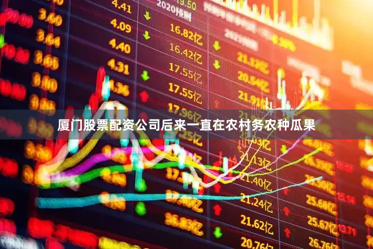 厦门股票配资公司后来一直在农村务农种瓜果